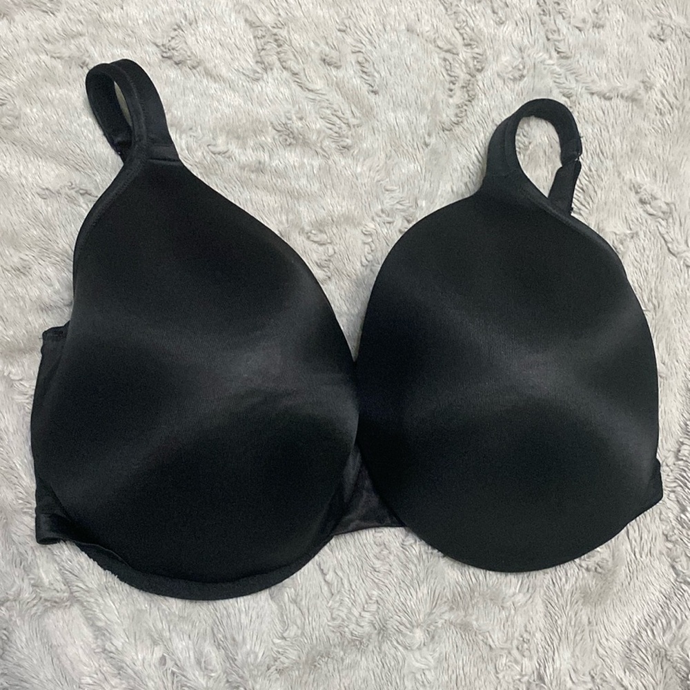 GUC Black Cacique Lightly Lined Full Coverage bra size 40I